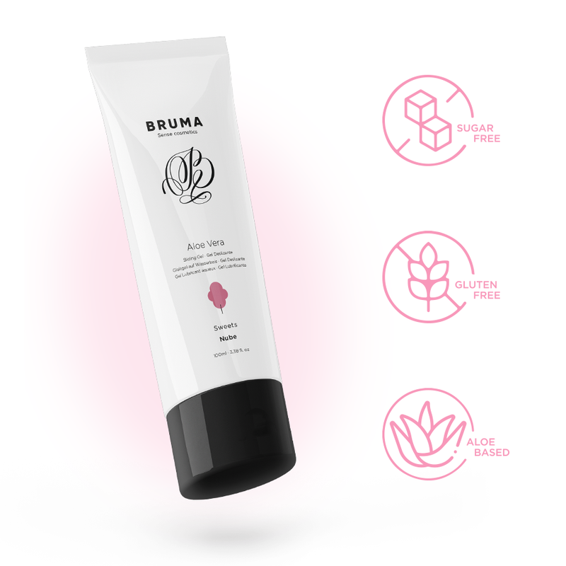 BRUMA — gel deslizante con aloe vera sabor a nube 100 ml