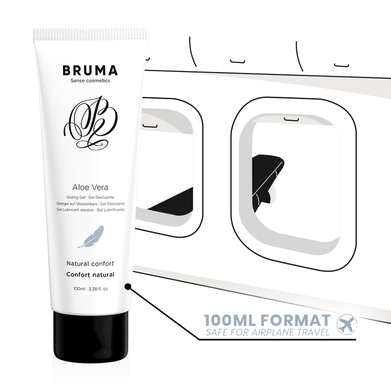 BRUMA — gel deslizante con aloe vera confort natural 100 ml