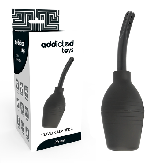 ADDICTED TOYS — Squeeze pera limpieza anal negro