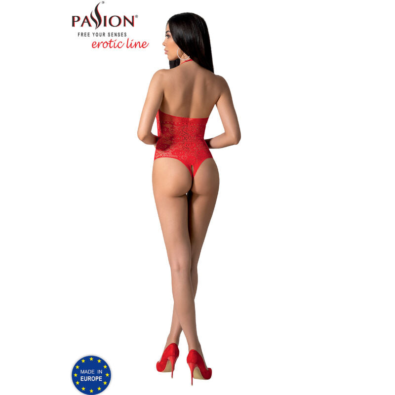 Passion — Bodystocking rojo talla única