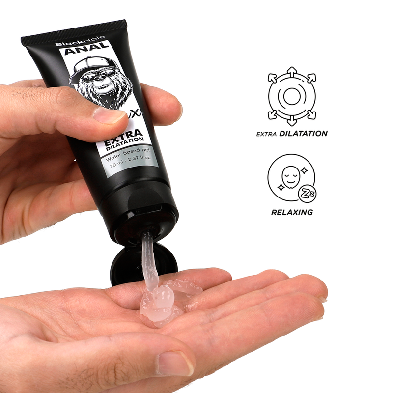 Black Hole — gel base agua dilatación anal 70 ml