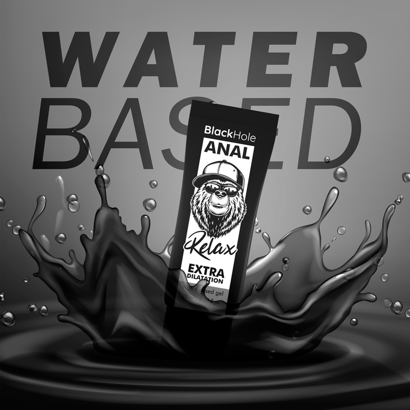 Black Hole — gel base agua dilatación anal 70 ml