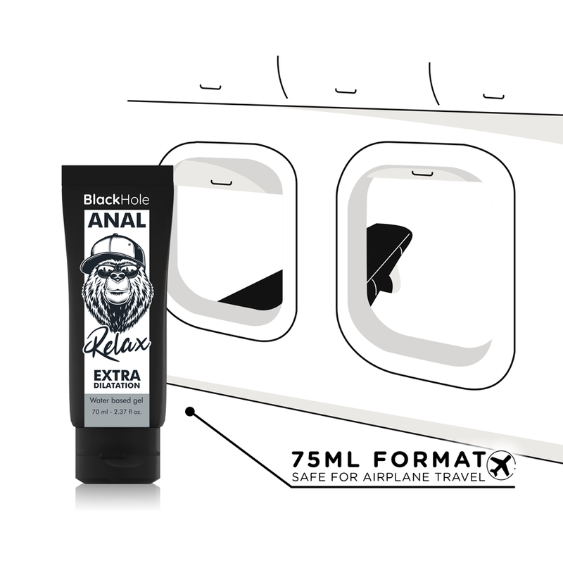 Black Hole — gel base agua dilatación anal 70 ml