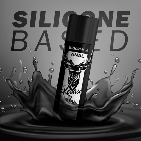 Black Hole — lubricante anal base silicona concentrada 100 ml