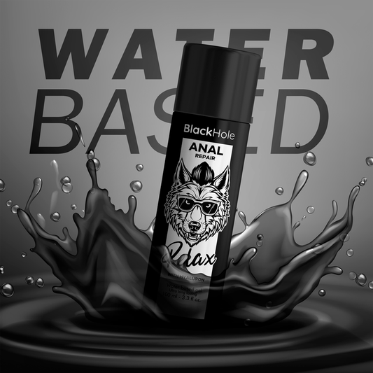 Black Hole — anal repair base agua relax con hyaluron 100 ml