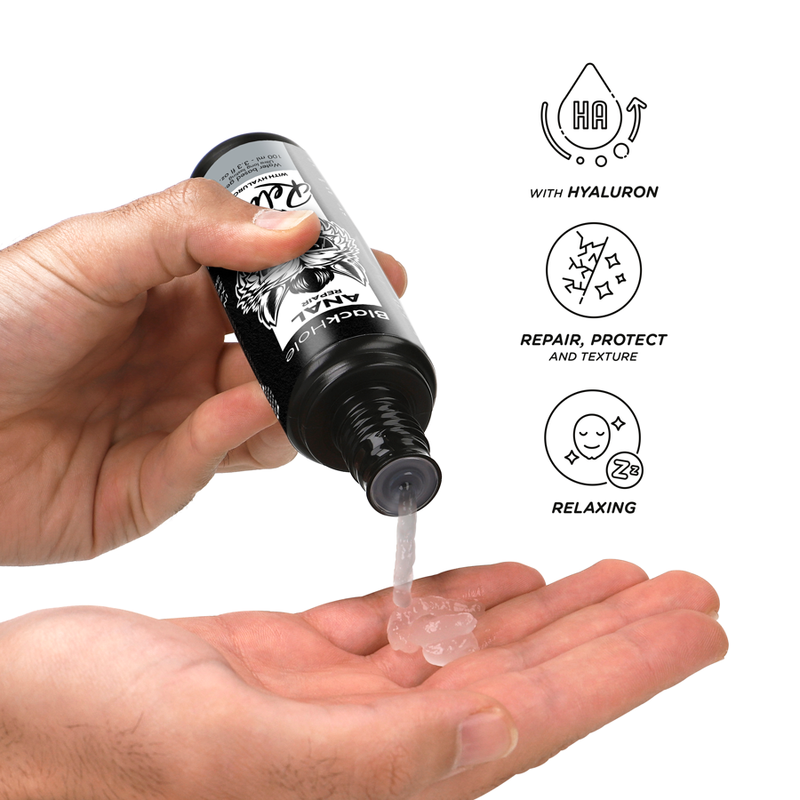 Black Hole — anal repair base agua relax con hyaluron 100 ml