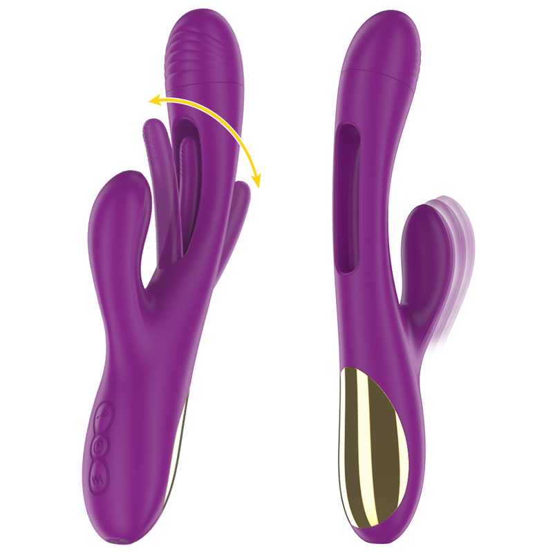 INTENSE Apolo — vibrador multifunción con lengua oscilante