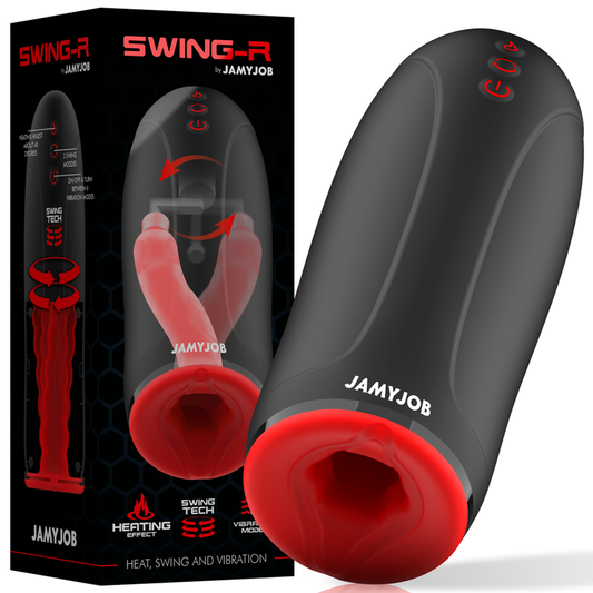 JAMYJOB Swing-R — masturbador con calor, oscilación y vibración