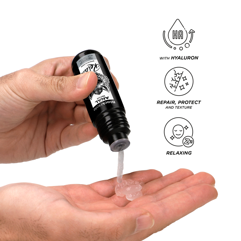 Black Hole — anal repair base agua relax con hyaluron 30 ml