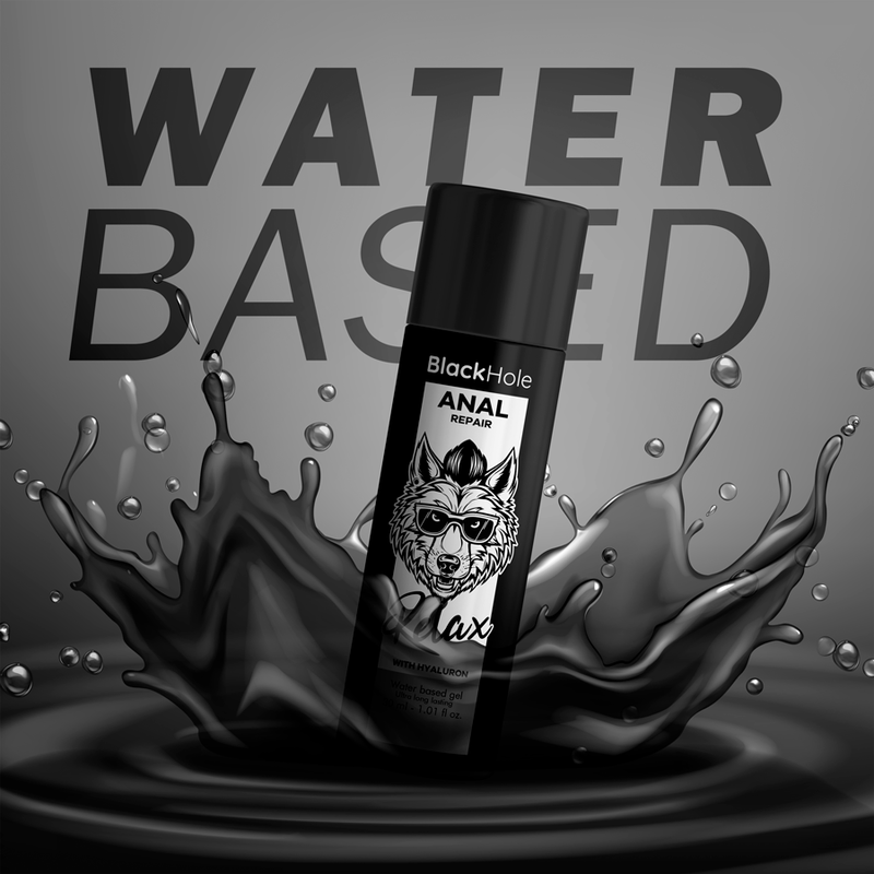 Black Hole — anal repair base agua relax con hyaluron 30 ml