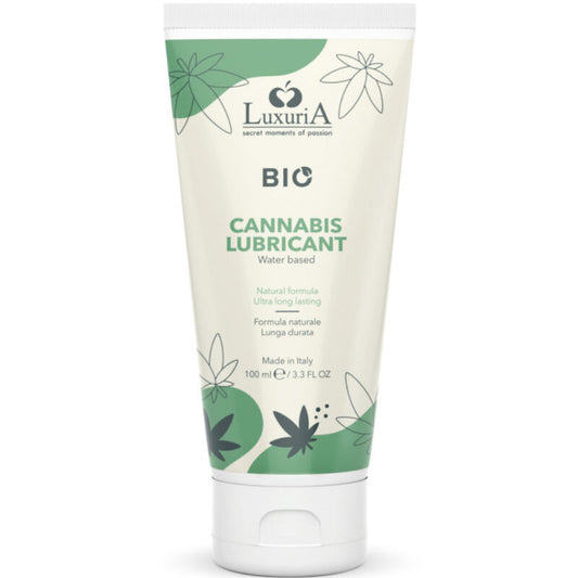 INTIMATELINE Luxuria BIO Cannabis — lubricante íntimo ecológico base agua 100 ml