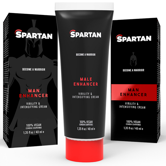 SPARTAN - couple gel erección-orgasmo-duración 100% vegano