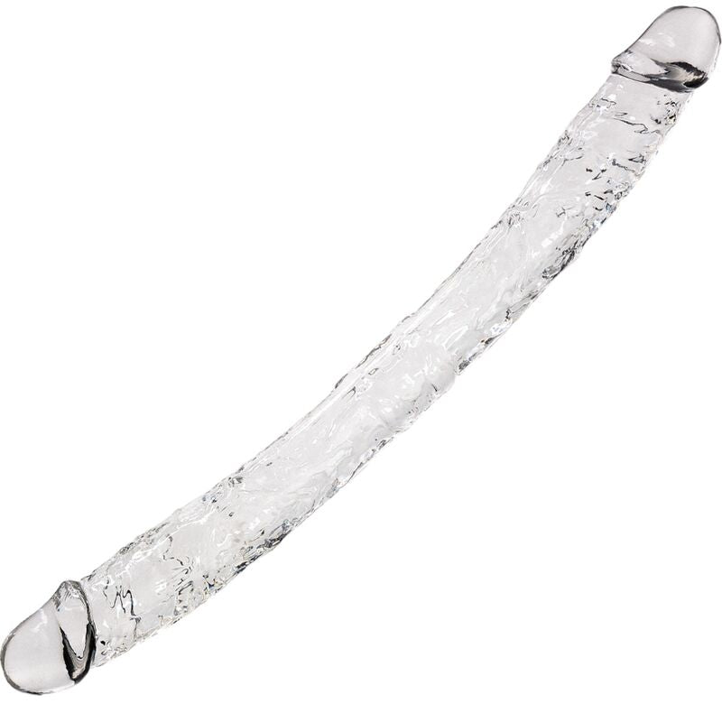 ALIVE - supreme dildo realístico doble transparente 38.5 cm