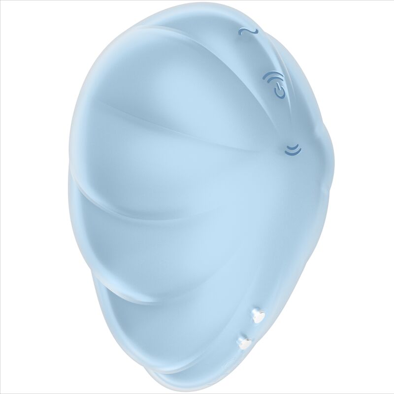 SATISFYER - Cloud Dancer azul vibrador Air Pulse