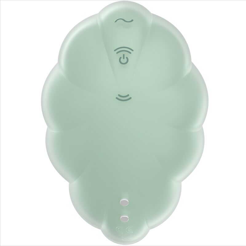 SATISFYER - Cloud Dancer verde vibrador Air Pulse
