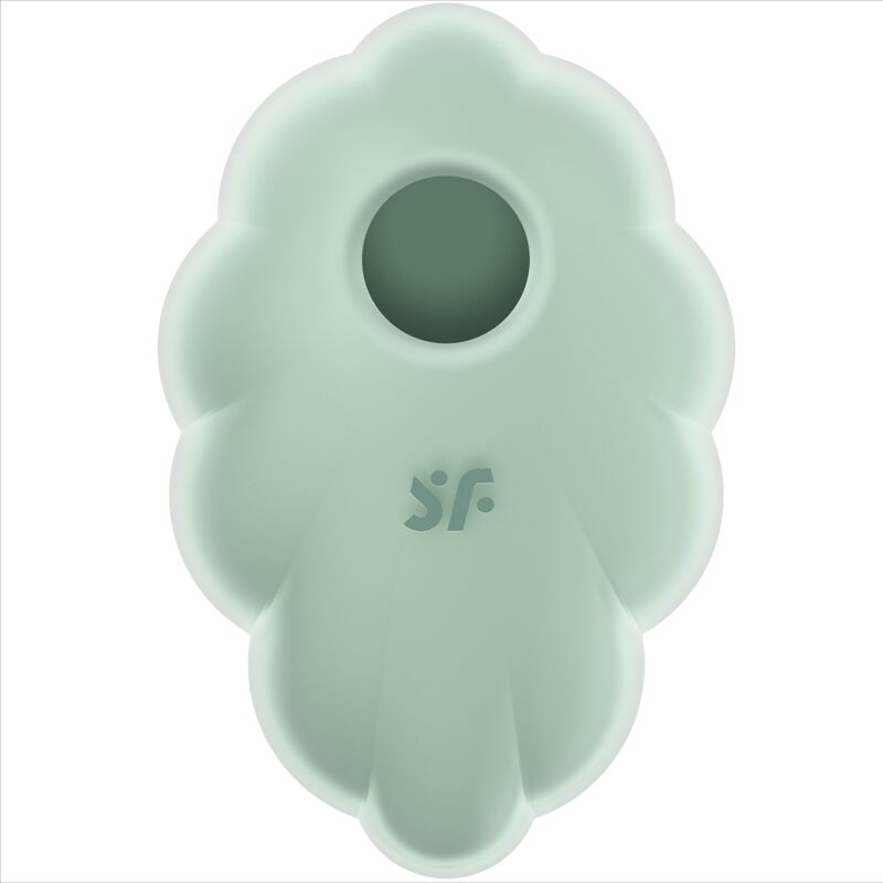 SATISFYER - Cloud Dancer verde vibrador Air Pulse