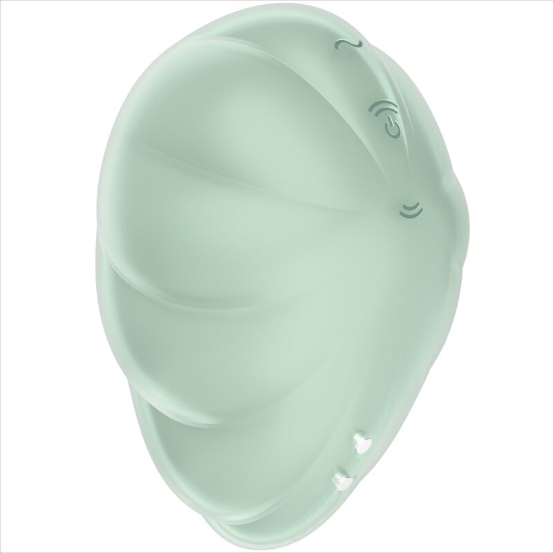 SATISFYER - Cloud Dancer verde vibrador Air Pulse
