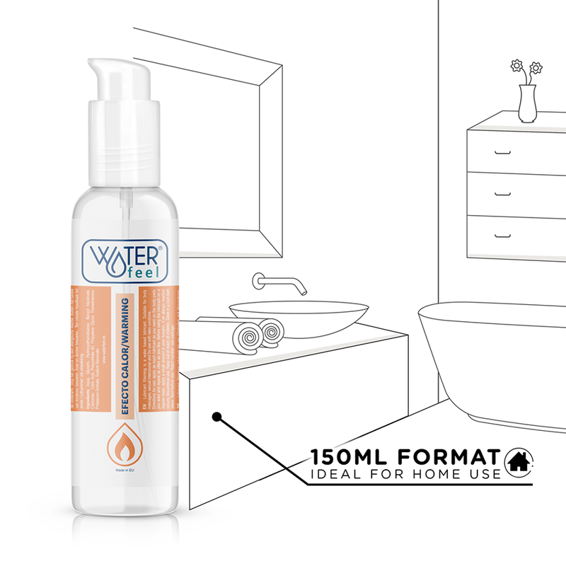Waterfeel — lubricante efecto calor 150 ml