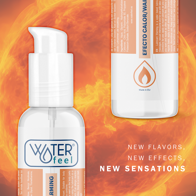 Waterfeel — lubricante efecto calor 150 ml