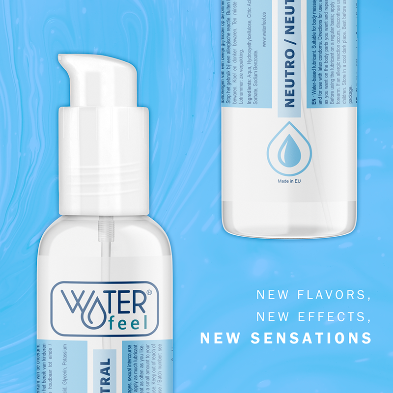 Waterfeel — lubricante natural base agua 175 ml