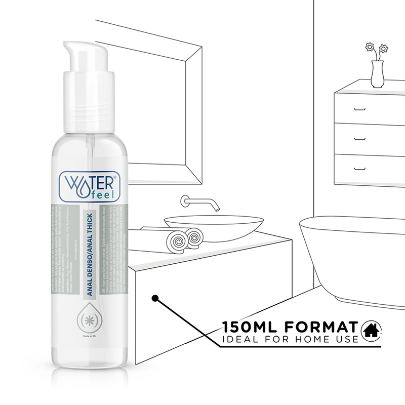 Waterfeel — lubricante anal base agua 150 ml