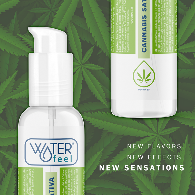 Waterfeel — lubricante cannabis 150 ml