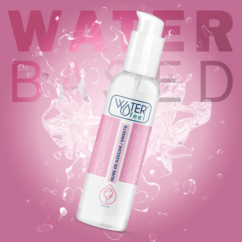 Waterfeel — lubricante sabor nube de azúcar 175 ml