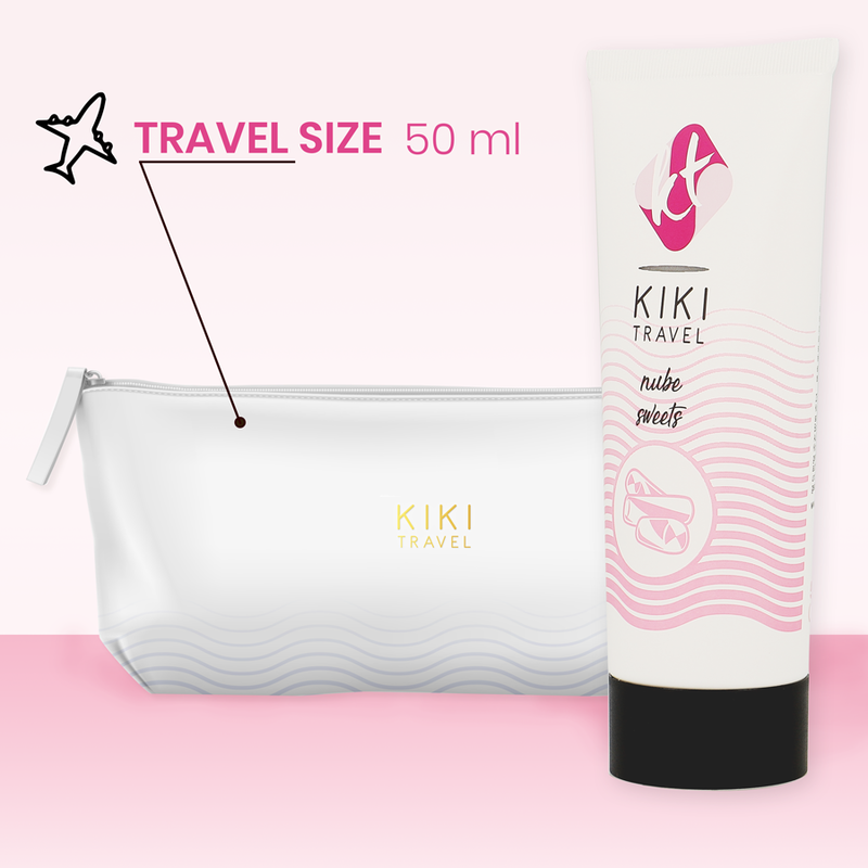 KIKÍ Travel — gel lubricante sabor a nube 50 ml
