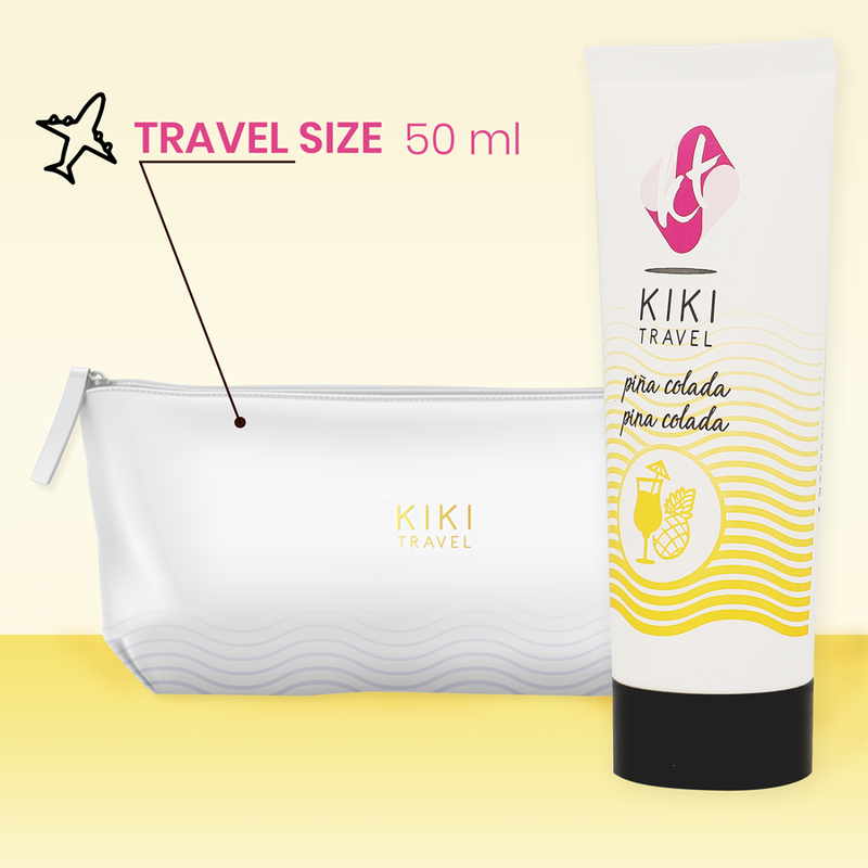 KIKÍ Travel — gel lubricante sabor a Piña Colada 50 ml