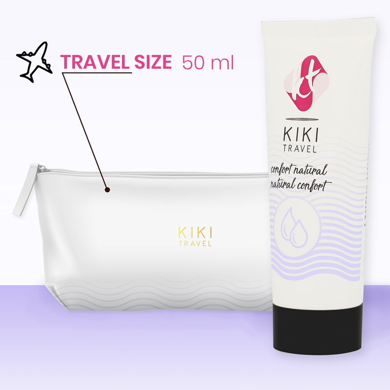 KIKÍ Travel — gel lubricante Natural Confort 50 ml