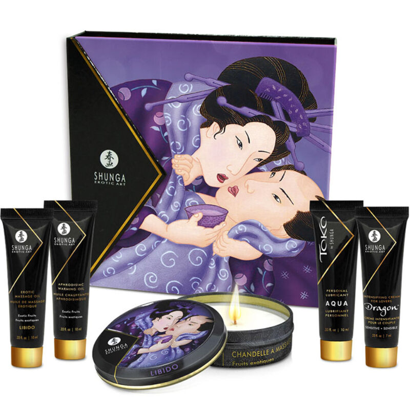 SHUNGA — Secret Geisha Frutas Exóticas (set sensual para parejas)