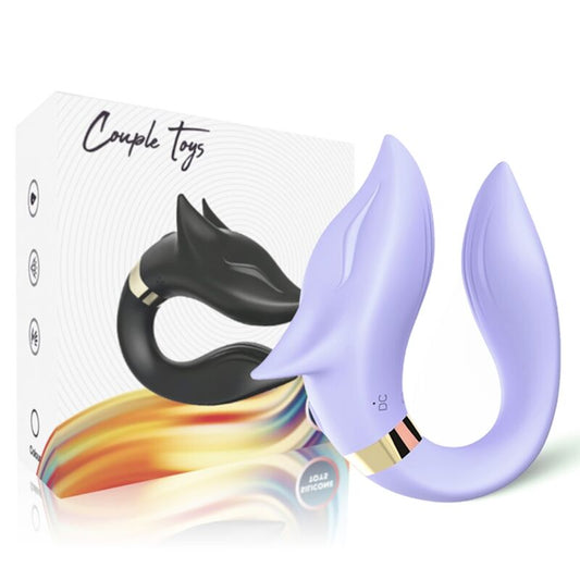 ARMONY Fox — vibrador para parejas con control remote violeta