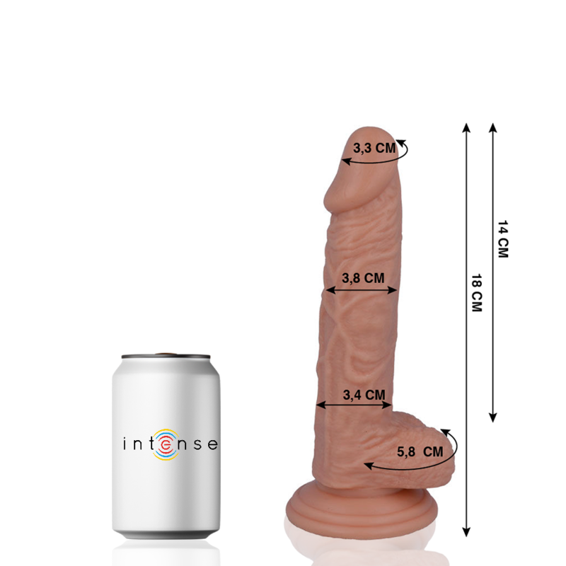 Mr Intense Nº11 — dildo realista 18 cm
