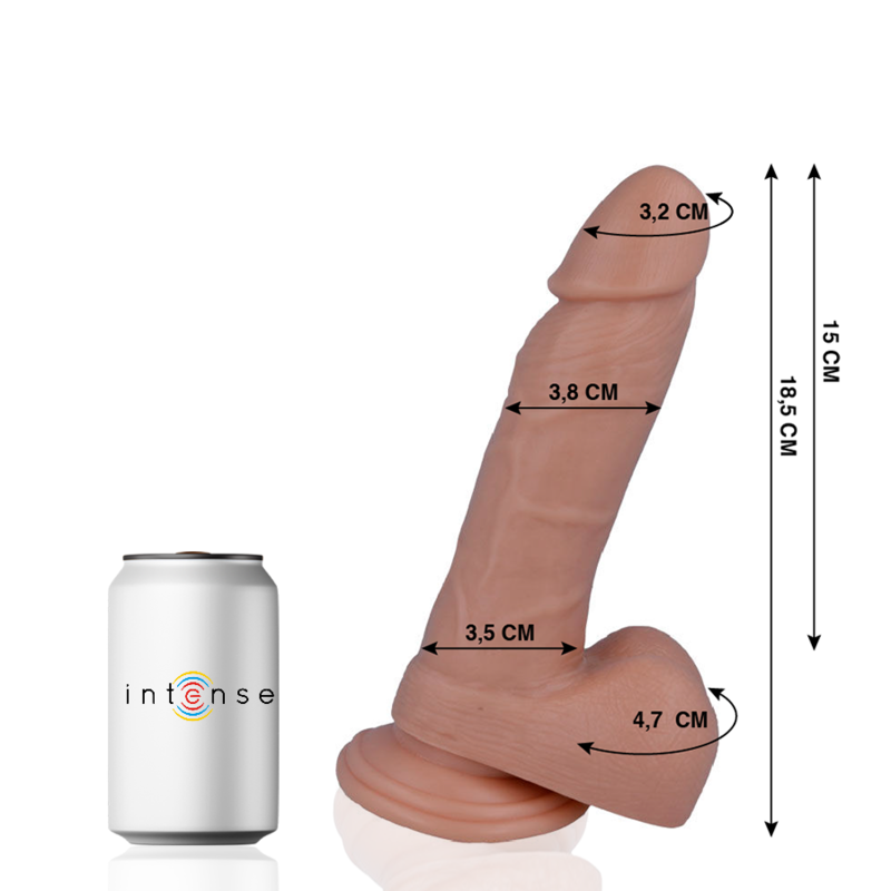 Mr Intense Nº14 — dildo realista 18,5 cm
