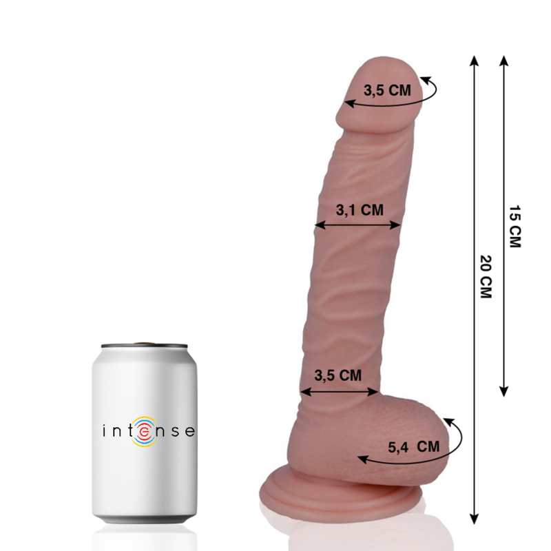 Mr Intense Nº19 — dildo realista 20 cm