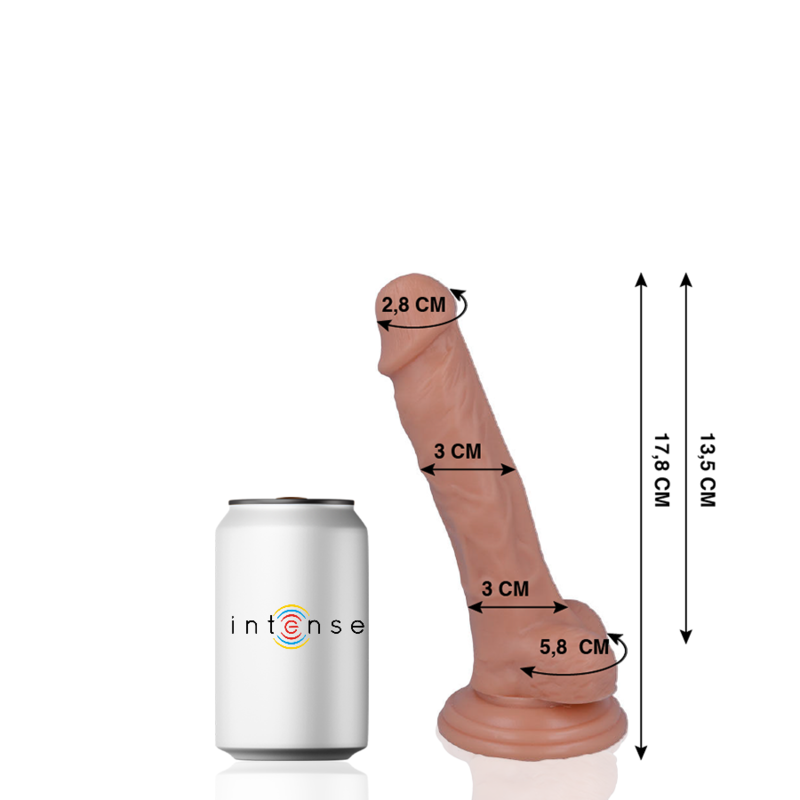 Mr Intense Nº9 — dildo realista 17,8 cm