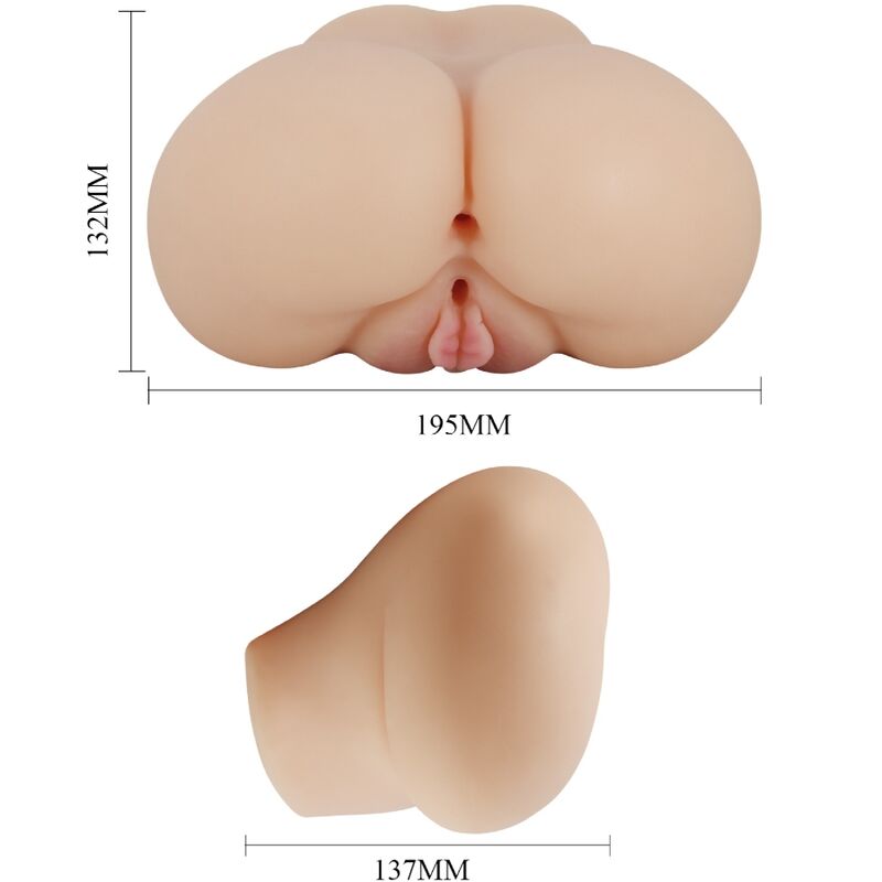 CRAZY BULL - Luna vibrador doble canal realista