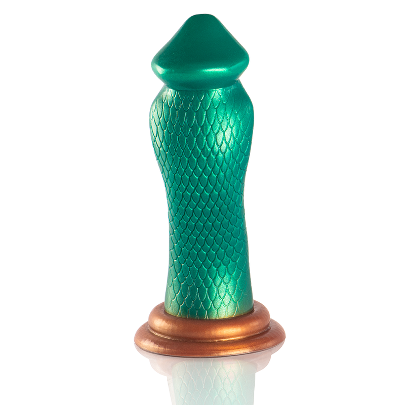 EPIC Python — dildo cobra verde de silicona