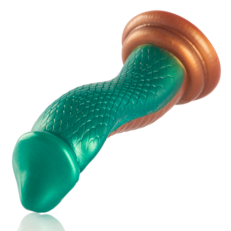EPIC Python — dildo cobra verde de silicona