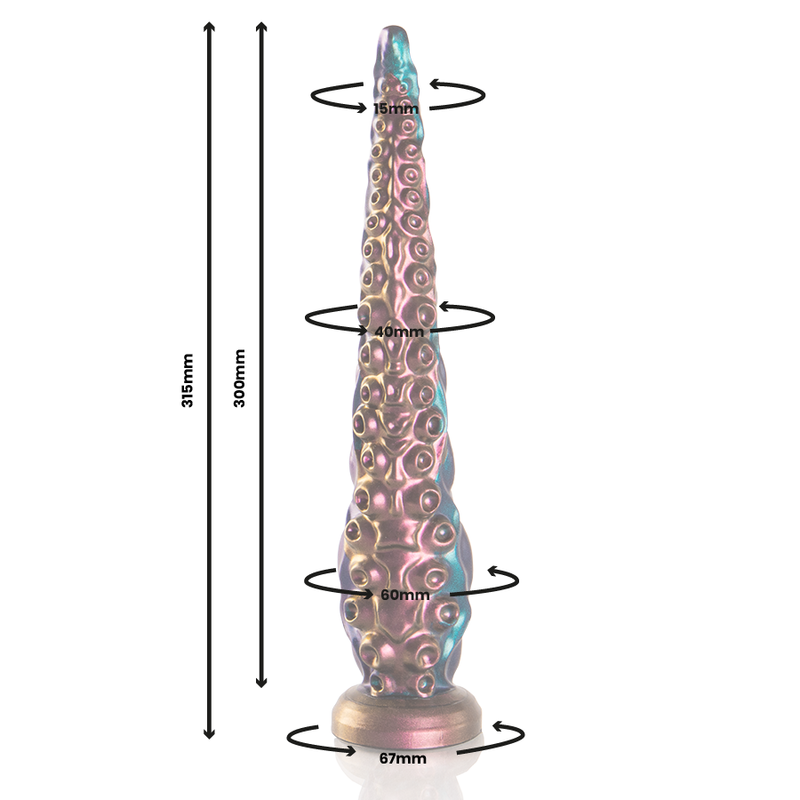 EPIC Charybdis — dildo tentáculo tamaño grande