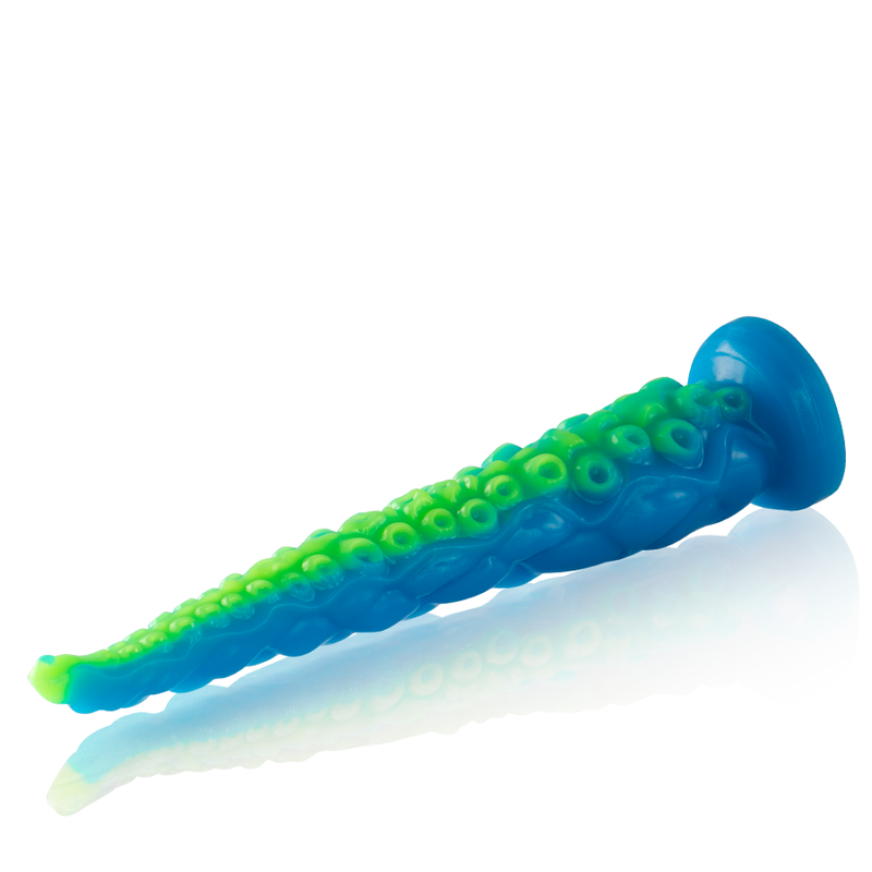 EPIC Scylla — dildo tentáculo fino fluorescente tamaño grande