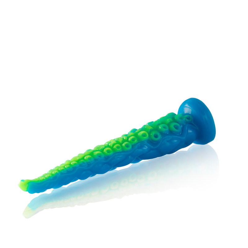 EPIC Scylla — dildo tentáculo fino fluorescente tamaño pequeño