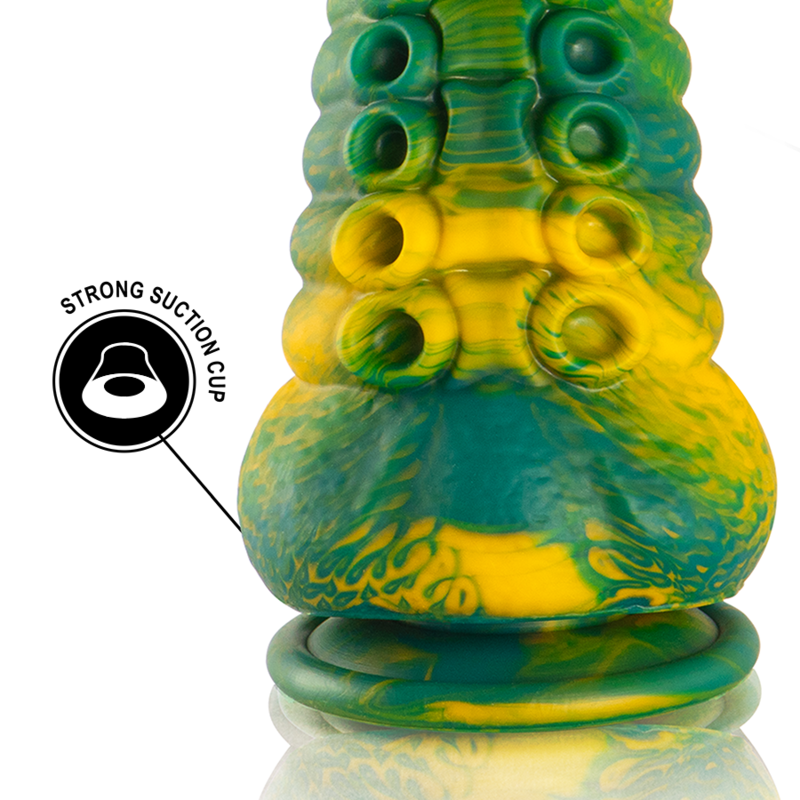 EPIC Cetus — dildo tentáculo verde tamaño grande