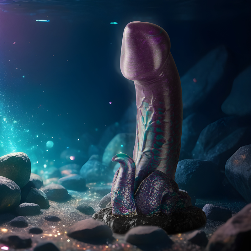 Epic Basilisk — dildo escamoso tamaño pequeño