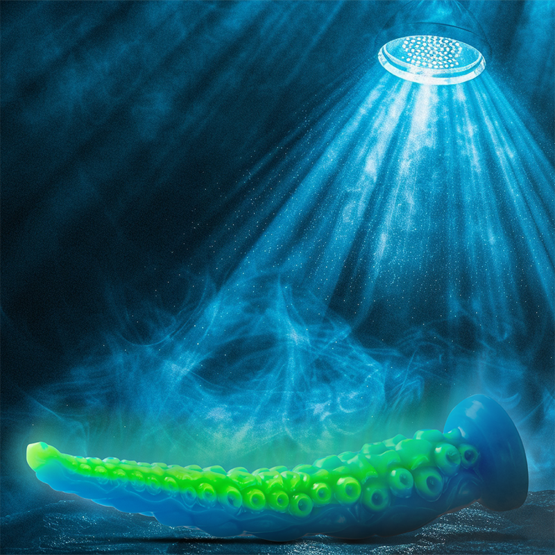 EPIC Scylla — dildo tentáculo fino fluorescente tamaño pequeño