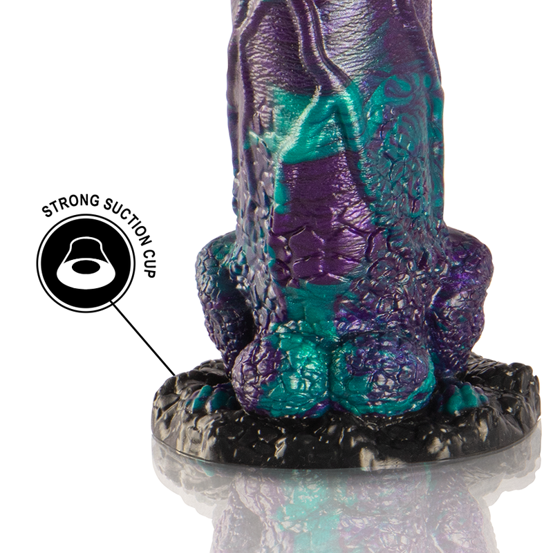 EPIC Basilisk — dildo escamoso tamaño grande (doble placer)
