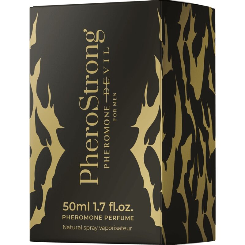 PHEROSTRONG - perfume con feromonas devil para hombre 50 ml