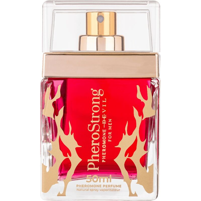PHEROSTRONG - perfume con feromonas devil para hombre 50 ml