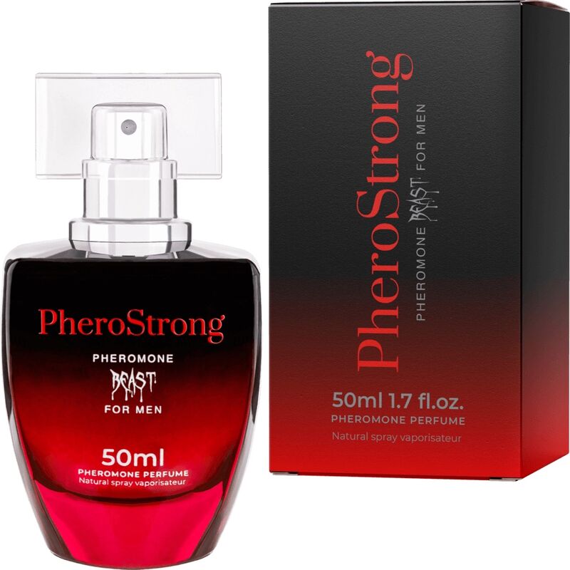 PHEROSTRONG - perfume con feromonas beast para hombre 50 ml