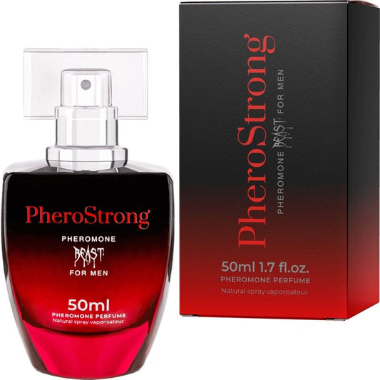 PHEROSTRONG - perfume con feromonas beast para hombre 50 ml
